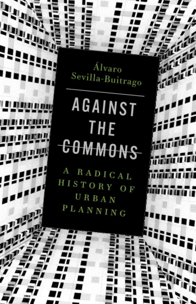 cover image of a book called against the commons