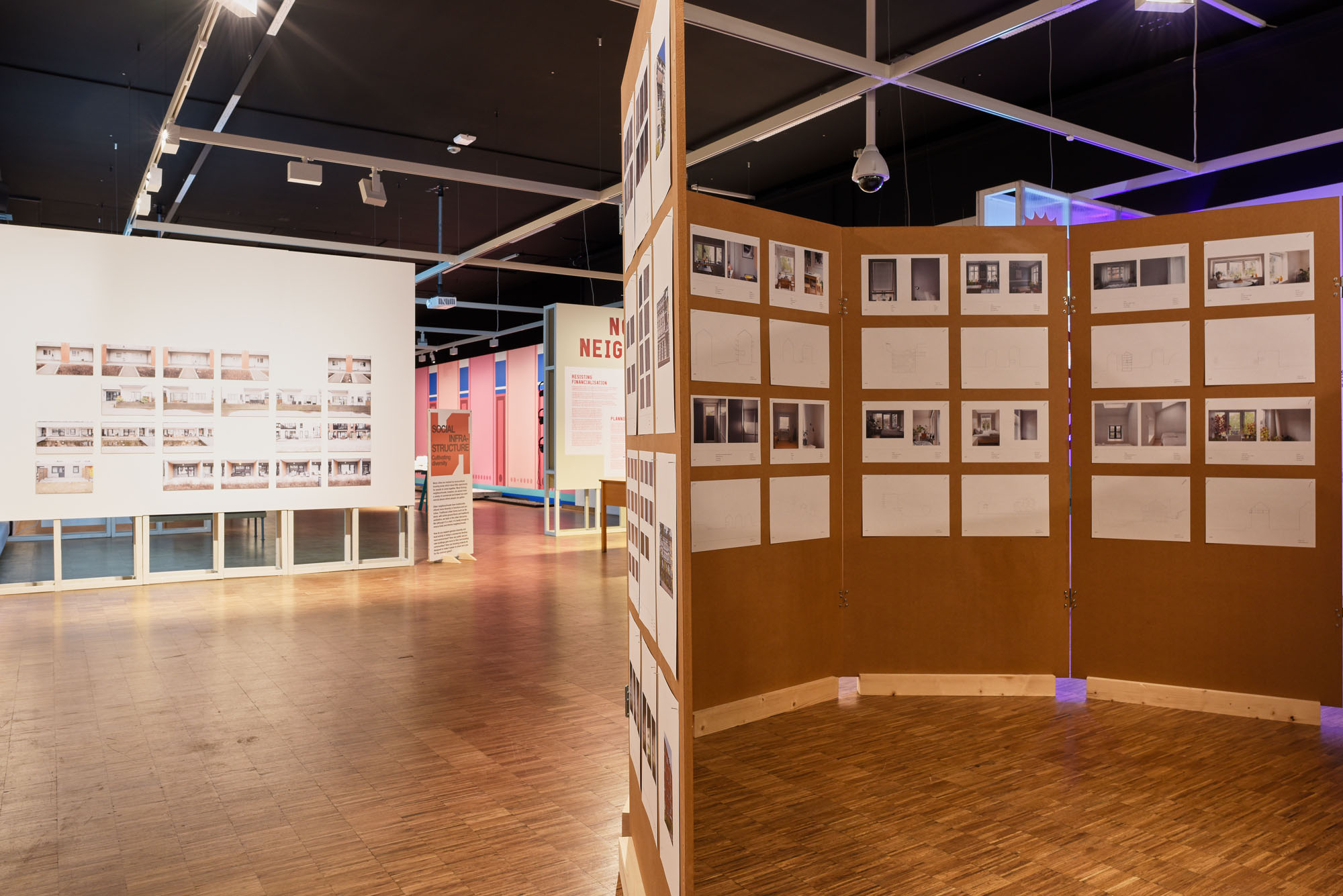 interior of exhibition