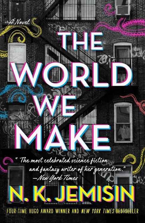 an image of the cover of the book The World We Make, by N.K. Jemisin